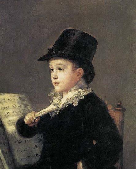 Francisco Jose de Goya Portrait of Mariano Goya, the Artist's Grandson Germany oil painting art